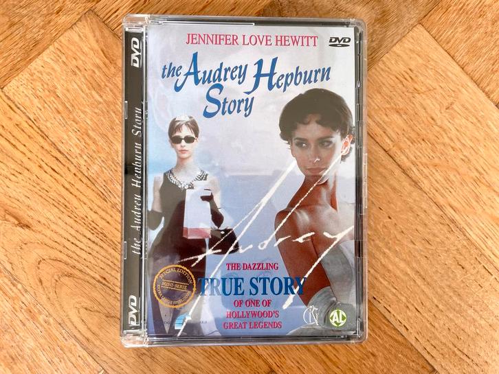 The Audrey Hepburn Story (2000) DVD (krasvrij, met NL), Cd's en Dvd's, Dvd's | Klassiekers, Zo goed als nieuw, Drama, 1980 tot heden