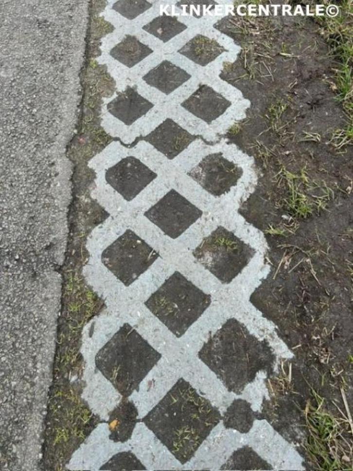 ROOIKORTING 500m2 grijs kunststof grastegels 60x40x10cm, Tuin en Terras, Tegels en Klinkers, Gebruikt, Overige typen, Kunststof