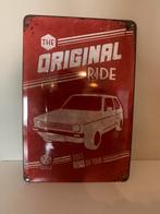 Vintage Volkswagen reclame bord, Ophalen of Verzenden, Zo goed als nieuw, Reclamebord