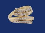 Brede 14 karaat Gouden Ring Alliance Ring Damesring M18.5, Verzenden, Nieuw, Dame, Info@juwelenwereld.nl