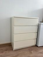 Gratis MALM IKEA ladekast (4 lades), Ophalen, Kunststof, Gebruikt, 100 tot 150 cm