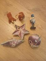 Kerstboomversiering Set, Ophalen of Verzenden, Gebruikt, Overige vormen, Overige materialen