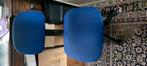 Helder blauwe bureaustoel, Ophalen of Verzenden, Gebruikt, Blauw