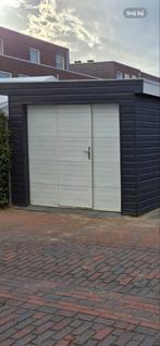 Garagedeur met sectionaaldeur, Doe-het-zelf en Verbouw, Ophalen, Gebruikt, Hout, Overige typen