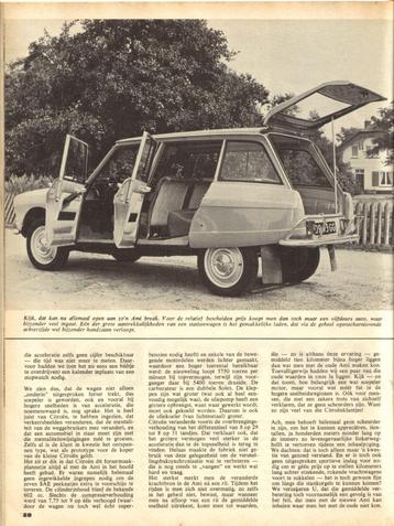 Autovisie test Citroen Ami 6 Break 1968 beschikbaar voor biedingen