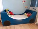 handgemaakt peuterbed in autovorm, Gebruikt, 70 tot 85 cm, Matras, 140 tot 160 cm