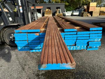 Hardhouten vlonderplank 28x145mm voor maar €10,- per meter!  beschikbaar voor biedingen