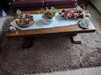Eiken salon tafel, Ophalen, 100 tot 150 cm, 50 tot 100 cm, Zo goed als nieuw