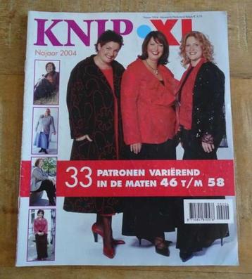 Knip XL najaar 2004 Knipmode grote maten maat 46 t/m 58 beschikbaar voor biedingen