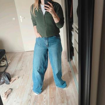 Vest heren M groen mango jasje trui sweater hoodie  beschikbaar voor biedingen