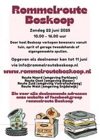 Rommelroute Boskoop 22 juni 2025, Ophalen of Verzenden, Gebruikt