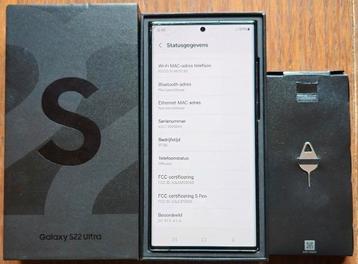 Samsung Galaxy S22 Ultra 256 GB SM-S908B/DS scherm barstjes
 beschikbaar voor biedingen