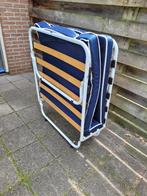 Opvouwbaar logeerbed, Huis en Inrichting, Eenpersoons, Zo goed als nieuw, 80 cm, Metaal