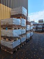 Oude gebakken keiformaat 85m2 op pallets, Tuin en Terras, Tegels en Klinkers, Ophalen, Gebruikt, Keramiek, Klinkers