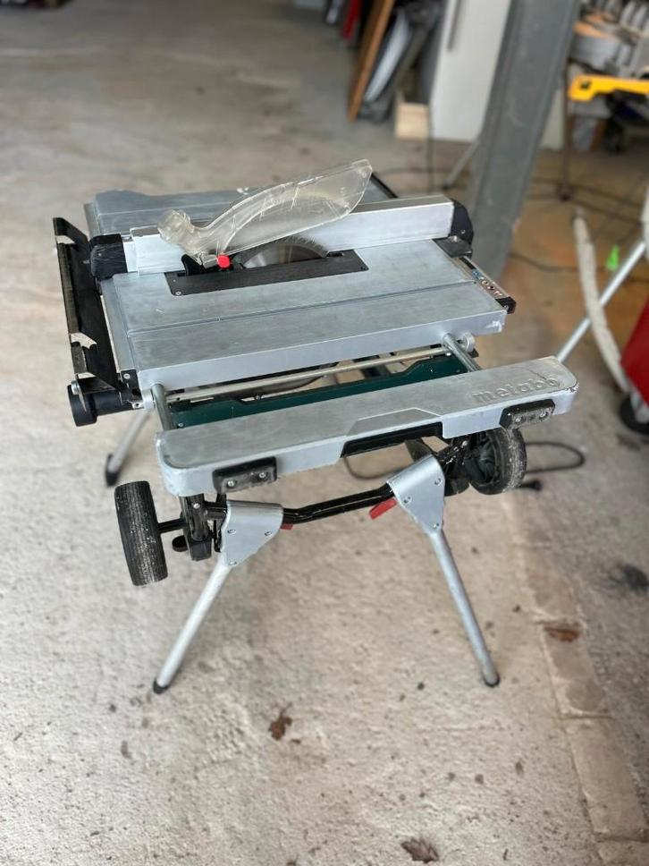 Metabo tafelcirkelzaag - TS 216, Doe-het-zelf en Verbouw, Gereedschap | Zaagmachines, Zo goed als nieuw, Cirkelzaag, 1200 watt of meer