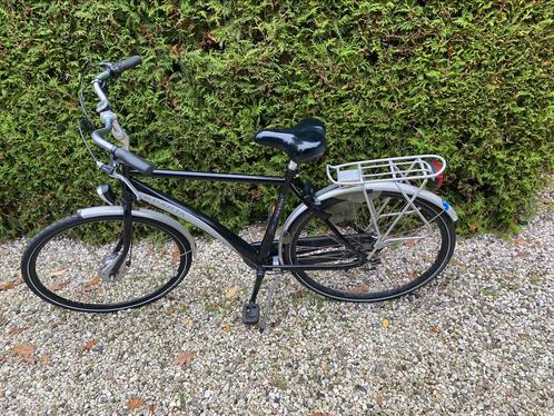 Goede Sparta stadsfiets-heren zwart, Fietsen en Brommers, Fietsen | Heren | Herenfietsen, Gebruikt, Sparta, 53 tot 57 cm, Versnellingen