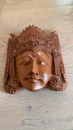Houtsnijwerk masker Vintage, Ophalen of Verzenden