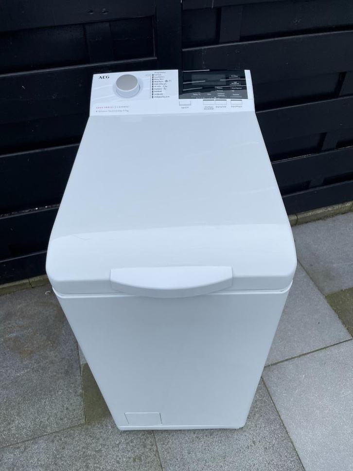 AEG wasmachine bovenlader, Witgoed en Apparatuur, Wasmachines, Zo goed als nieuw, Bovenlader, 4 tot 6 kg, 85 tot 90 cm, 1200 tot 1600 toeren