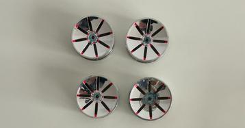 4x velgen chrome 1/10 rc auto beschikbaar voor biedingen