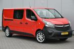 Opel Vivaro 1.6 CDTI L2H1 DC 6 Persoons Airco Navi Trekhaak, Stof, Gebruikt, 2000 kg, Bedrijf