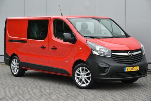 Opel Vivaro 1.6 CDTI L2H1 DC 6 Persoons Airco Navi Trekhaak, Auto's, Bestelauto's, Bedrijf, Te koop, ABS, Airbags, Airconditioning