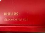 Philiis sunmobile inklapbaar, Ophalen, Zo goed als nieuw, Zonnebank enkelzijdig, Minder dan 10 lampen