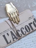 Metalen papierklem “Hand”, Antiek en Kunst, Curiosa en Brocante, Ophalen of Verzenden