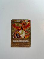 MAX Charizard HP 500 Gold Metal Pokémon card, Ophalen of Verzenden, Zo goed als nieuw