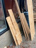 Gratis af te halen: OSB plaatmateriaal, Doe-het-zelf en Verbouw, Platen en Panelen, Ophalen of Verzenden, Nieuw, 20 tot 50 mm