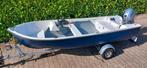 Nette Rana 13 Consoleboot met 10PK Honda en trailer, Watersport en Boten, Ophalen, 10 tot 30 pk, Gebruikt, 3 tot 6 meter