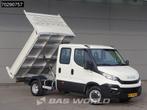 Iveco Daily 35C12 Kipper Dubbel Cabine Dubbellucht 3,5t Trek, Auto's, Bestelauto's, 2616 kg, Stof, Gebruikt, Euro 6