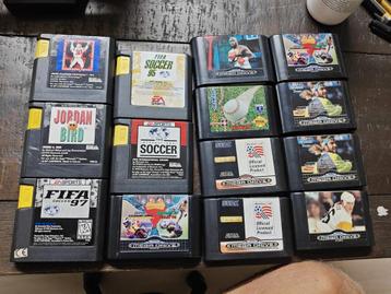Partij Sega mega Drive Games beschikbaar voor biedingen