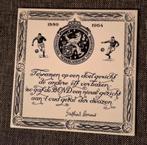 KNVB Wandtegel 75 jaar KNVB, Ophalen of Verzenden, Zo goed als nieuw, Overige binnenlandse clubs