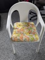 Stapelstoelen met kussentjes, Ophalen, Gebruikt, Kunststof, Stapelbaar