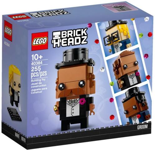 Lego BrickHeadz Holiday & Event Wedding 40384 Groom (NIEUW), Kinderen en Baby's, Speelgoed | Duplo en Lego, Nieuw, Lego, Complete set