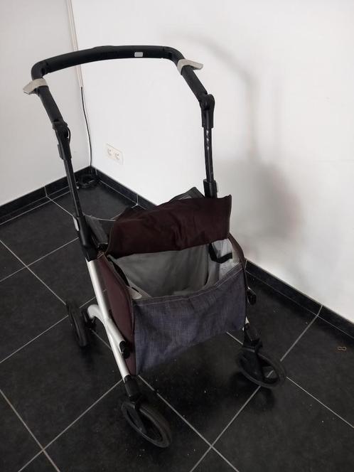 Rollz Flex Rollator met Zitvlak & Boodschappentas, Diversen, Rollators, Ophalen of Verzenden
