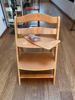 Kinderstoel Hauck Alpha Natural  wood, Kinderen en Baby's, Ophalen of Verzenden, Zo goed als nieuw, Meegroeistoel