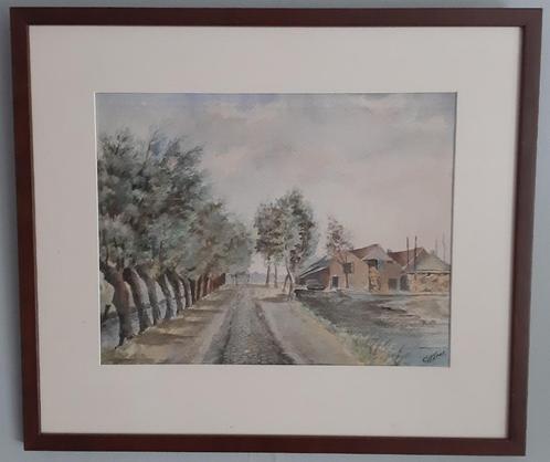 Cornelis Kloos (1895-1976) schilderij, Antiek en Kunst, Kunst | Schilderijen | Klassiek, Ophalen of Verzenden