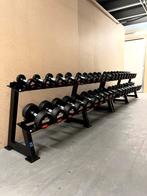 Dumbells Fitness Set Essentials 2-40kg Compleet + Rekken, Sport en Fitness, Fitnessmaterialen, Ophalen, Zo goed als nieuw, Benen