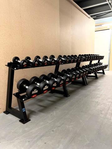 Dumbells Fitness Set Essentials 2-40kg Compleet + Rekken beschikbaar voor biedingen