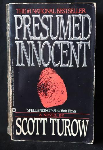 Presumed Innocent. Scott Turow. beschikbaar voor biedingen