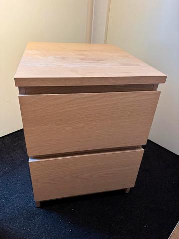 Ikea nachtkastje malm 2 stuks - afbeelding 4