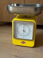 Vintage keuken weegschaal + klok , Merk: Wesco, Minder dan 10 kg, Keukenweegschaal, Ophalen of Verzenden, Zo goed als nieuw