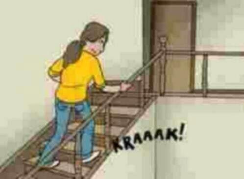 Speciale schroeven tegen krakende trap., Doe-het-zelf en Verbouw, Ladders en Trappen, Nieuw, Minder dan 2 meter, Ophalen of Verzenden