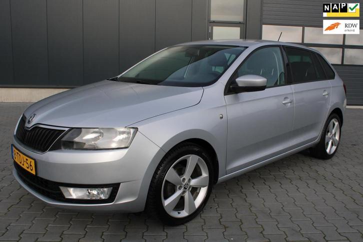 Skoda Rapid Spaceback 1.2 TSI Greentech Elegance Businesslin, Auto's, Skoda, Bedrijf, Te koop, Rapid, ABS, Airbags, Airconditioning