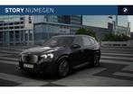 BMW iX1 eDrive20 M Sport / Panoramadak / Trekhaak / Sportsto, Zwart, Stoelverwarming, Zwart, Nieuw