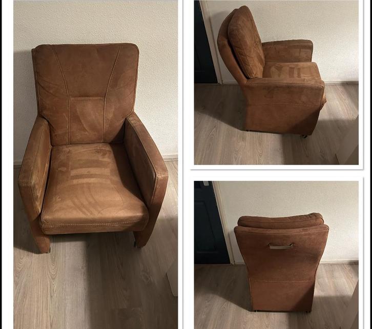 Set van 6 eetkamerstoelen. ( zeer netjes), Huis en Inrichting, Stoelen, Zo goed als nieuw, Vijf, Zes of meer stoelen, Overige materialen