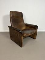 Vintage design leren DS50 lounge fauteuil, De Sede, ca 1970, Huis en Inrichting, Fauteuils, Ophalen, Gebruikt, 75 tot 100 cm, 50 tot 75 cm