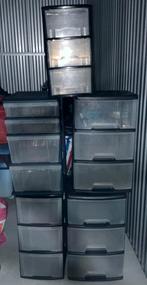 5 plastic ladekastjes .. handig.., Ophalen, Minder dan 50 cm, Zo goed als nieuw, 3 of 4 laden