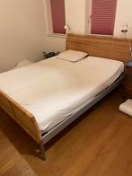 Ikea rieten bed 160x 200. In prima staat, Ophalen, Zo goed als nieuw